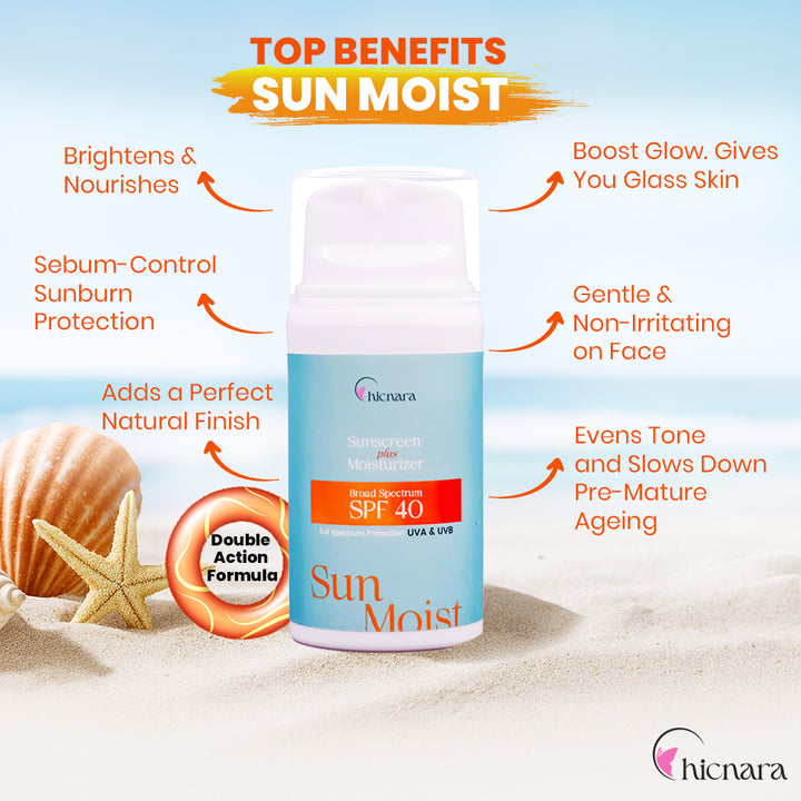 Glass Skin – All-in-One Sunscreen + Moisturizer SPF 40