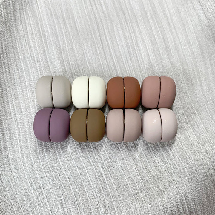 Metal Hijab Scarf Magnet Muslim Women Magnetic Hijab Pins Islamic Pinless Safety Headscarf Brooches Accessories