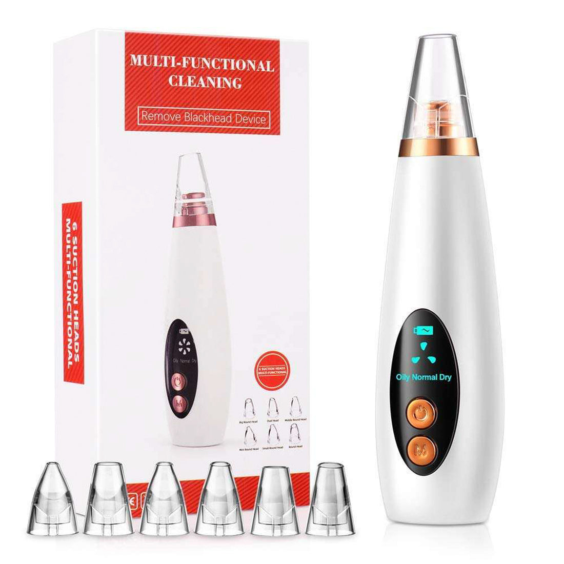 Multifunctional Facial Pore Cleaner Face Deep Cleaner Pore Acne Pimple Removal Vacuum Facial Vacuum Pore Cleaner